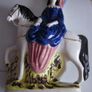 Antique Staffordshire Porcelain Duchess of Cambridge Horseback  Figure circa 1854. Image 6