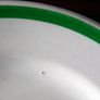 Vintage Arklow Green Striped Dinner Plate No. 2 Image 2