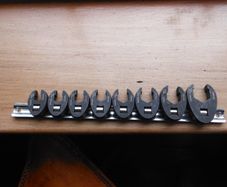 Draper Expert 61034 3/8" Square Drive 8 Piece Crow Foot Spanner Set