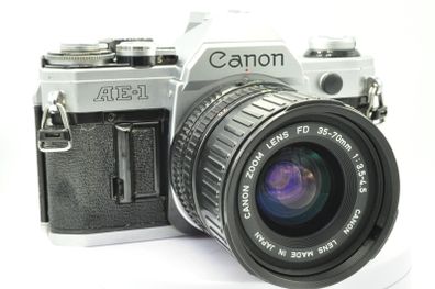 Canon AE-1 Kit with two Zoom Lenses (Freshly Serviced!)