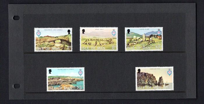 1980 Isle of Man 150th Anniversary of Royal Geographical Society 1930-1980 Commemorative Stamp Presentation Pack