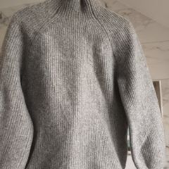 Girls warm 100 cashmere wool jumper turtleneck Lapland warm winter