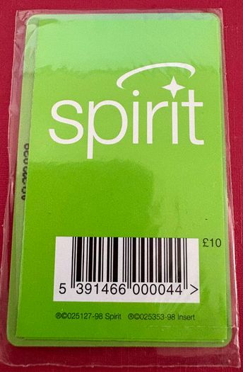 Spirit Mint Callcard in Wrapper