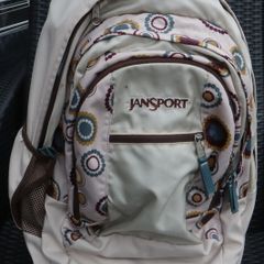 Jan Sport Wheeled trolley case, with fold out backpack straps
