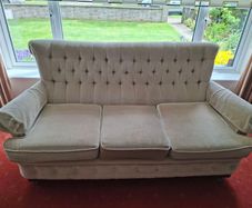 Sofa & two armchairs