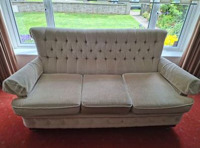 Sofa & two armchairs