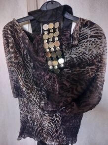 Womens Halterneck Top Good Condition