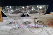 vintage, Champagne glasses, Champagne glass, champagne saucers