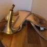 BODEN gold leather heeled sandal Image 3