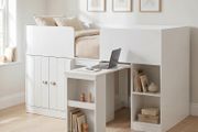 Orlando Study Bunk White