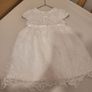 baby girl christening dress and cardigan. Size 9-12 months Image 3