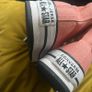 converse brand new coral colour Image 5