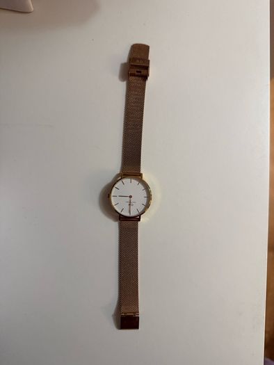 Daniel Wellington watch - 32mm white and rose gold