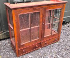Vintage glass case