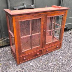 Vintage glass case