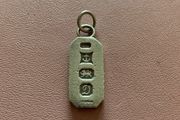 Sterling Silver Ingot Pendant