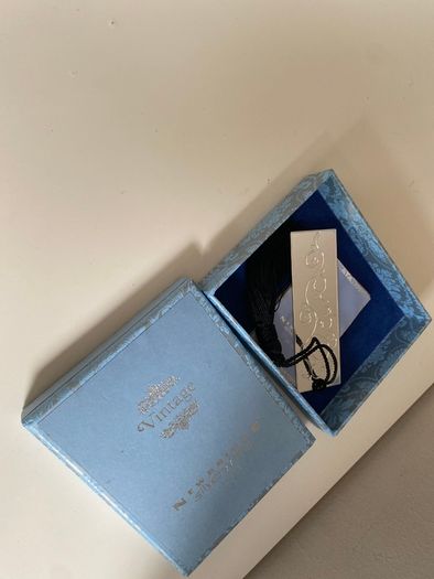 Newbridge silverware book marker  with black tag