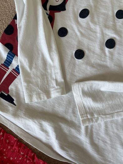 Sfera trousers ladybird and DPAM ladybird top size 11/12 years