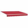 Retractable Awning Manual Red 350 x 250 cm Fabric Image 3