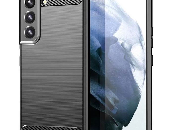 Shockproof Case For Samsung GALAXY S22 Carbon Fibre Effect Back Cover