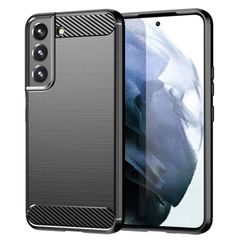 Shockproof Case For Samsung GALAXY S22 Carbon Fibre Effect Back Cover