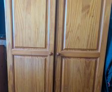 pine wardrobe