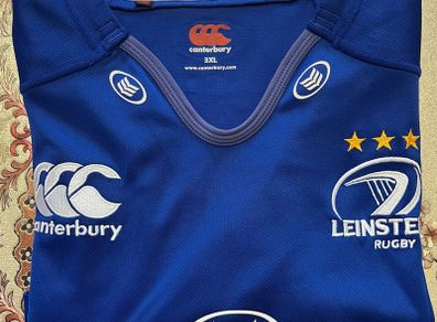 Irish Leinster rugby jersey