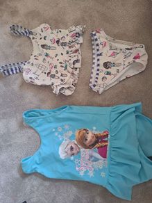 Girls frozen  bikini swimsuit 5-6