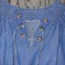 Denim Long Top. Size 10 Image 3