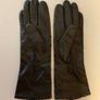 Genuine Leather Gloves Brown/Black Image 2