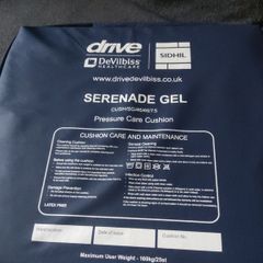 Pressure care cushion for hospital chairs and wheelchairs etc