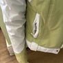 White and green jacket Image 3