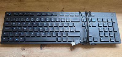 Dell Pro 3 Wired Keyboard - KB216 - English-UK (QWERTY) - Black