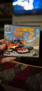 ps1 PlayStation one big box destruction derby 2