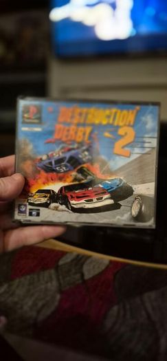 ps1 PlayStation one big box destruction derby 2
