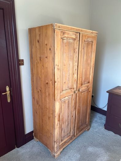 Solid Pine Wardrobe