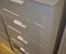 White IKEA Brimnes