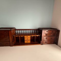 Antique Desk Storage  Organiser