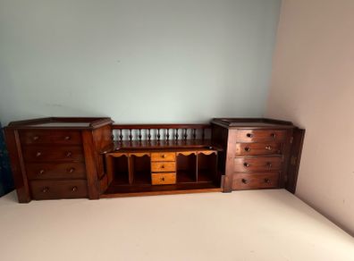 Antique Desk Storage  Organiser