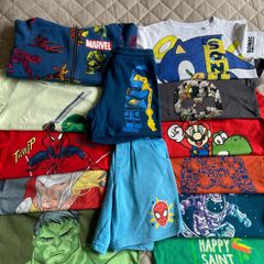 Boys summer bundle 13 items 6years