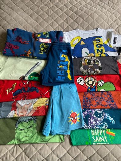 Boys summer bundle 13 items 6years