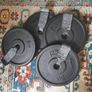 4 Weight Training 5 kg 28 mm 80% Recycled Cast Iron Plates Image 2