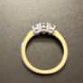18 carat diamond engagement ring Image 2