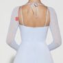 Blue embellished mini dress Image 6