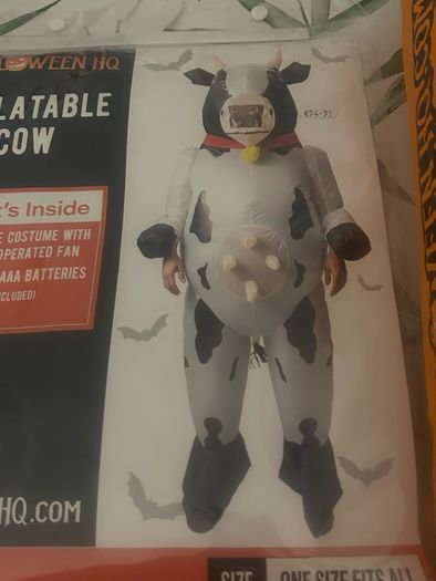 Inflatable Cow Costume