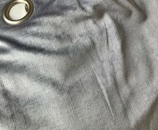 grey velvet curtains