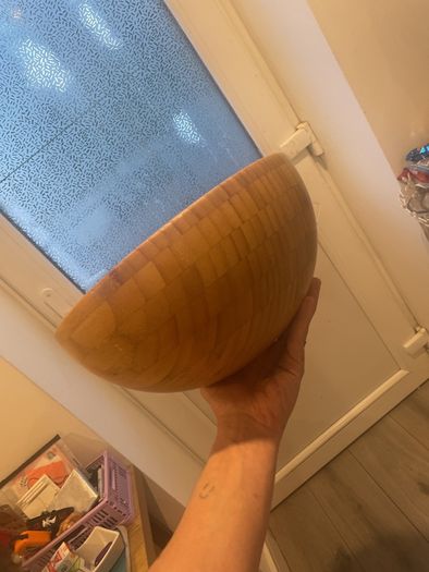 wooden bowel