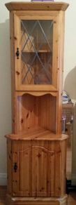 Corner display cabinet  - reduced for quick sale