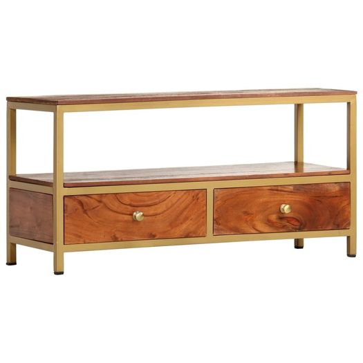 Sideboard 90x30x45 cm Solid Acacia Wood