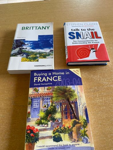 Travel books on France and The French